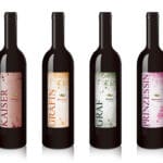 Weinetiketten: Kaiserspan Cuvée Linie